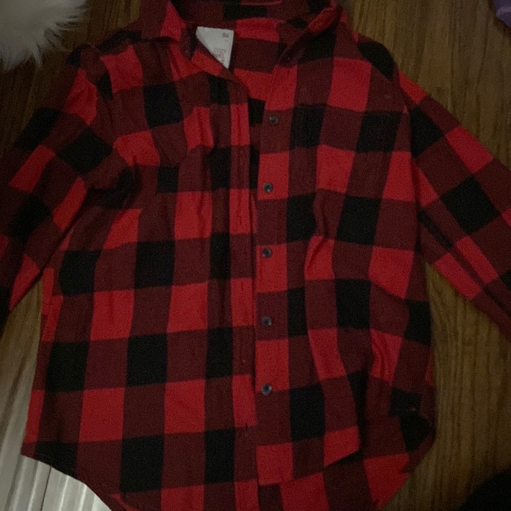 This is a Red and Black Juniors Flannel from Kohls